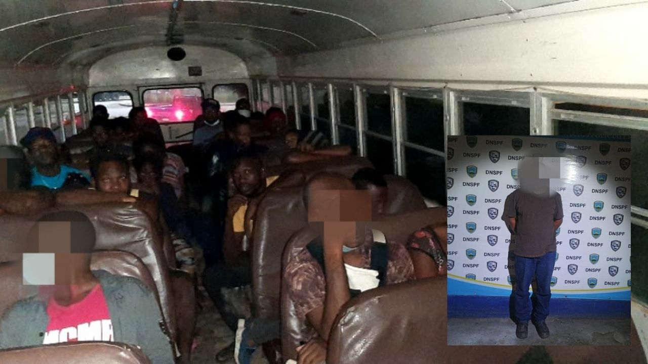 Capturan a supuesto ´coyote´ hondureño con 32 haitianos que iban hacia Estados Unidos