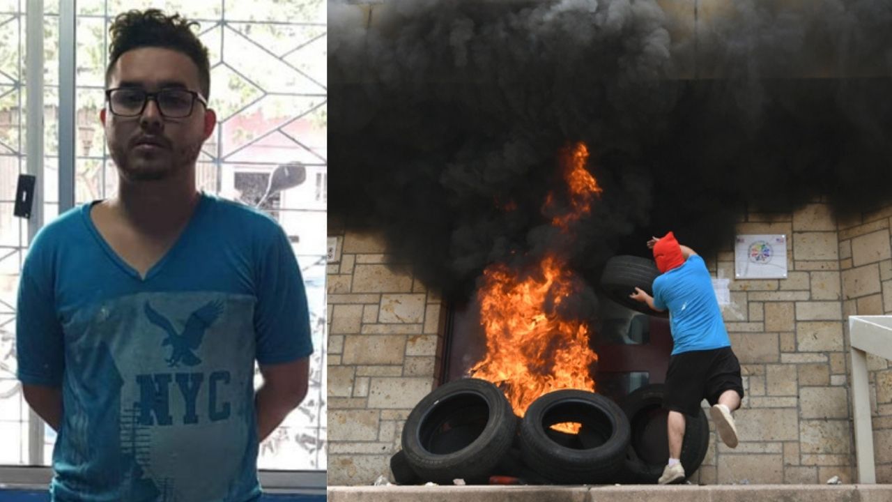 Declaran culpable al hondureño Rommel Herrera por incendiar la embajada de Estados Unidos
