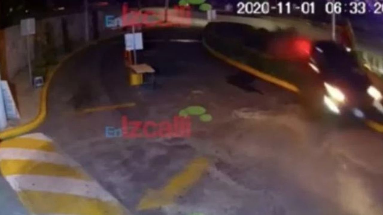 Hombre chocó tras ser asesinado por su novia a bordo de un auto y todo quedó grabado en México