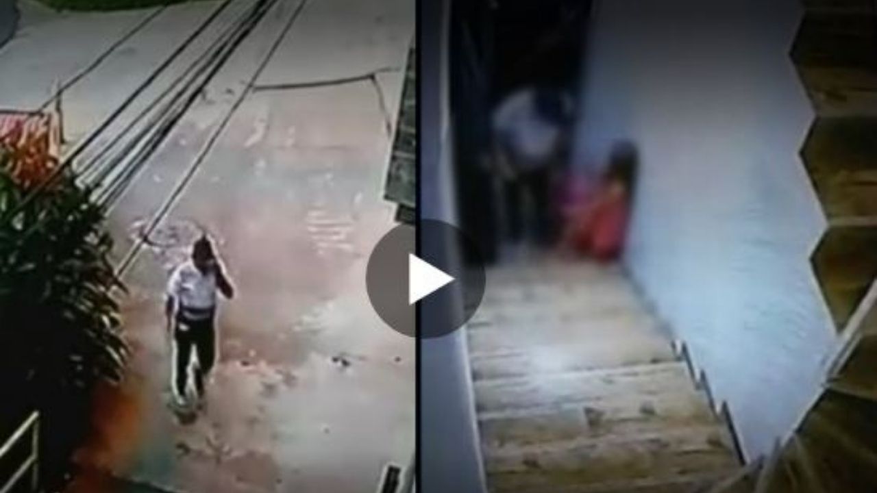 Policía de Colombia ofrece recompensa por el paradero de hombre captado en cámaras tocando a una niña