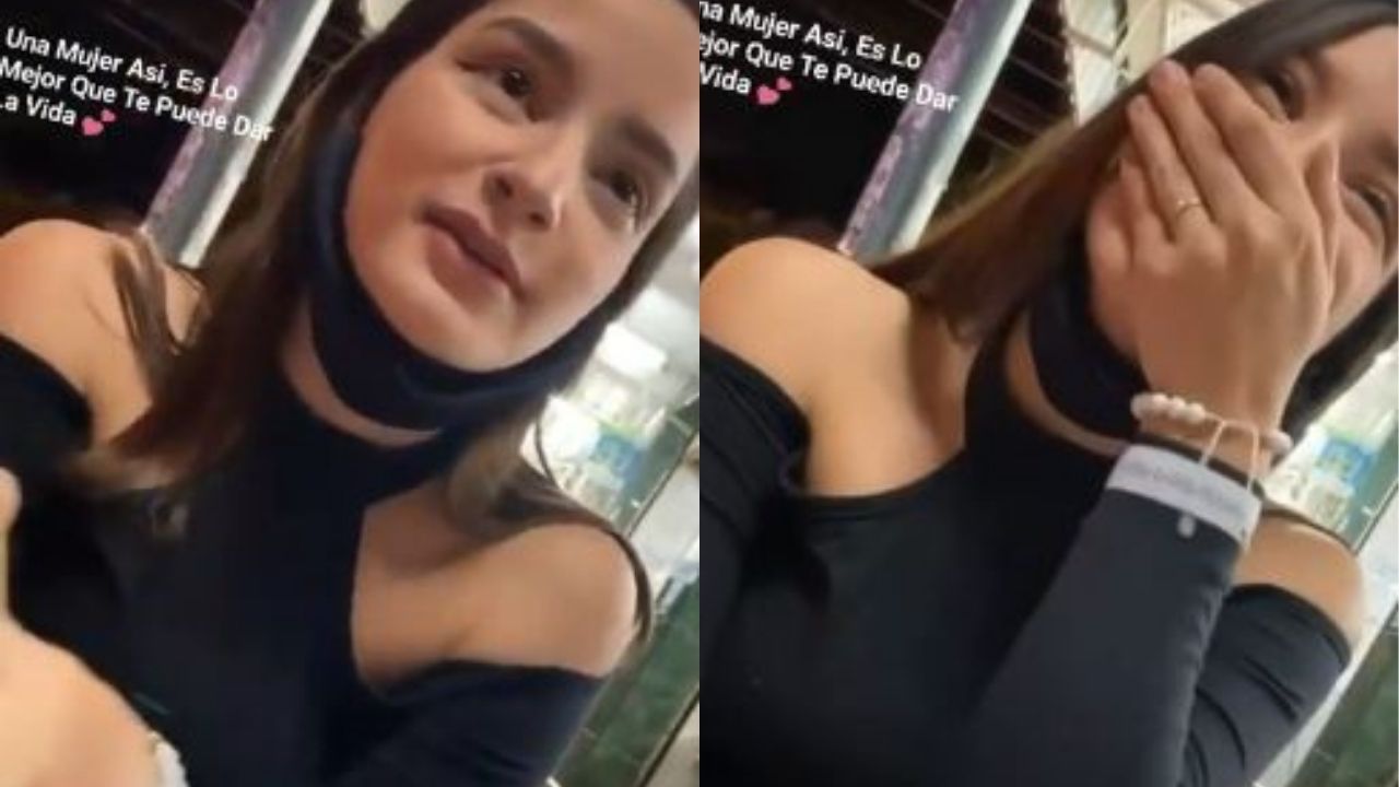 Joven invita a su novia a comer pan y gaseosa en la calle porque no tenía dinero y su reacción causa revuelo en redes