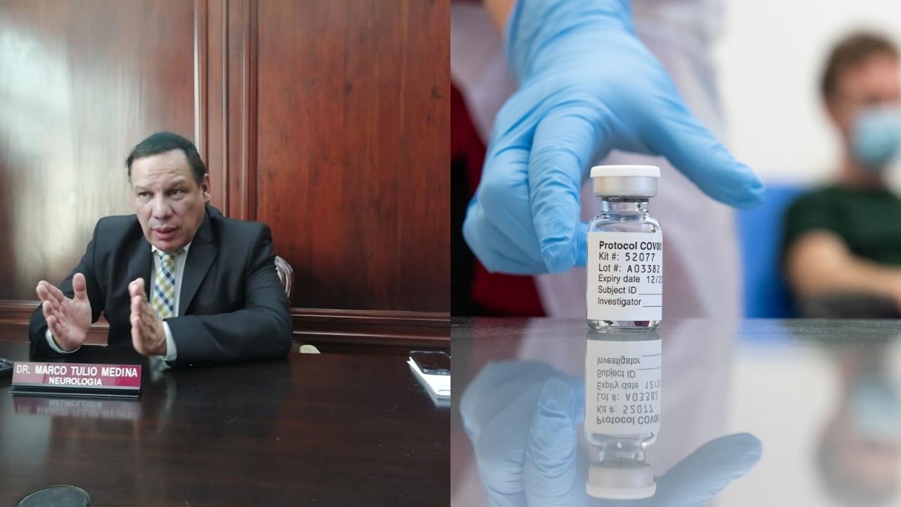 'Estar abiertos a la vacuna contra el covid, y no pensar que colocarán un microchip para controlar el cerebro', aconseja científico hondureño