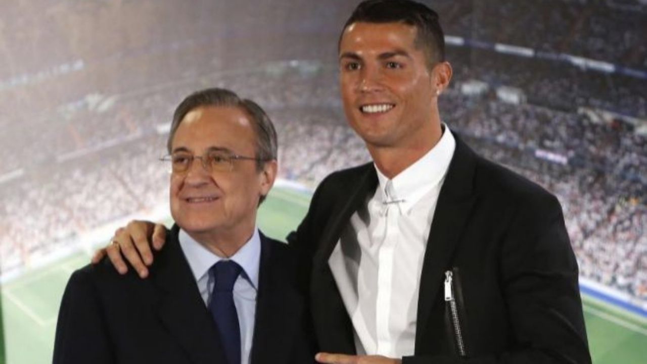 Florentino Pérez visitó la Juventus y se reencontró con Cristiano, ¿de vuelta al Real Madrid?
