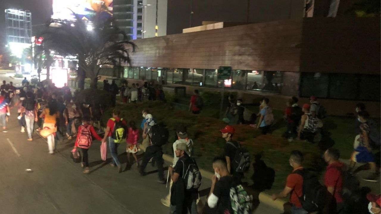 Policía de Frontera advierte a caravanas: 'serán un fracaso, el crimen organizado es el único beneficiado'