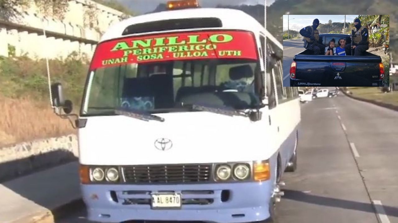 Matan a conductor de rapidito en Tegucigalpa y minutos después arrestan a los supuestos sicarios