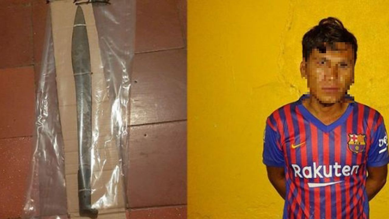 Hondureño ataca a machetazos a su madre y a su esposa embarazada