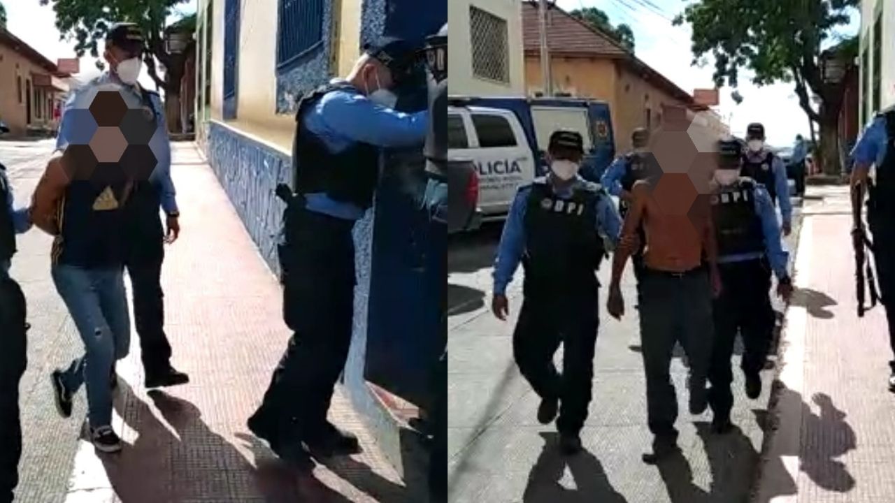 Detienen a dos sospechosos de abusar a una menor de diez años en Choluteca