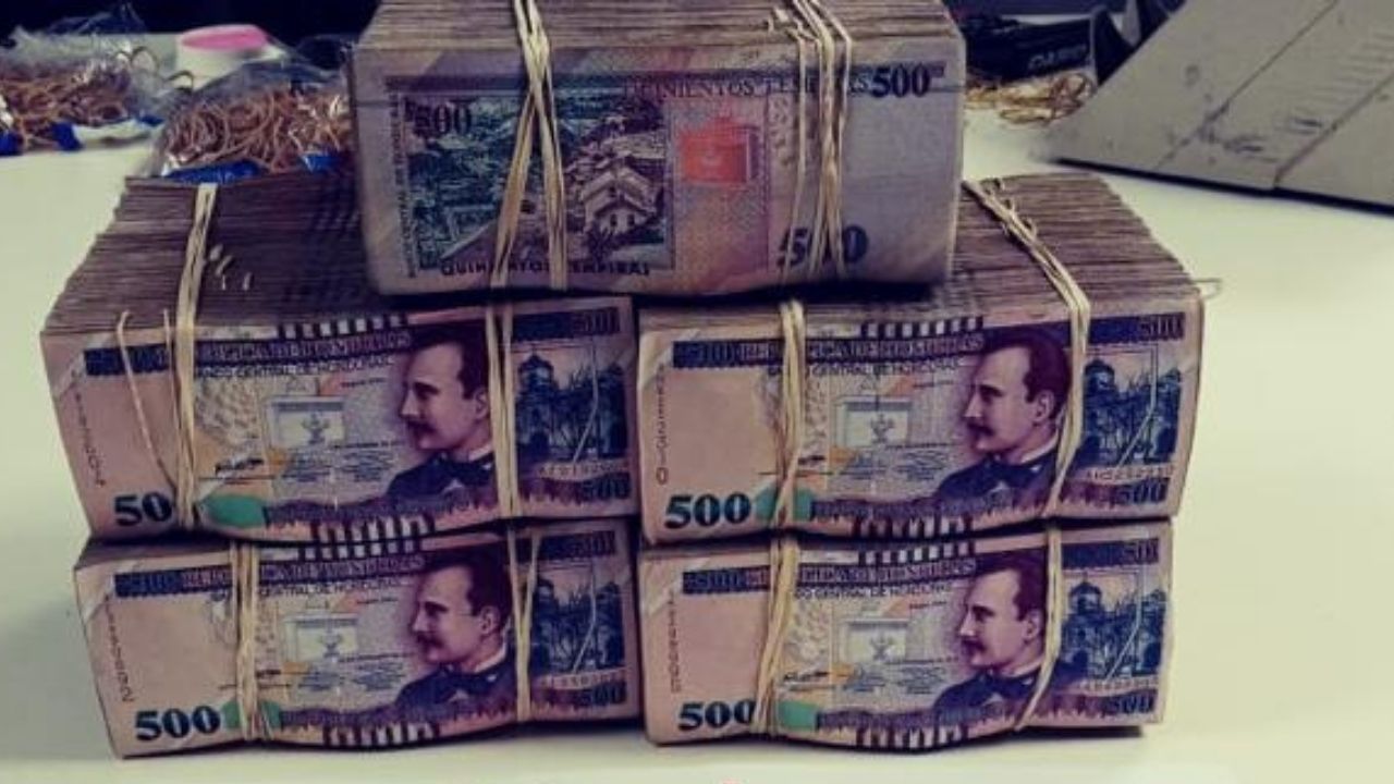 Incautan más de dos millones de lempiras a una mujer en Colón