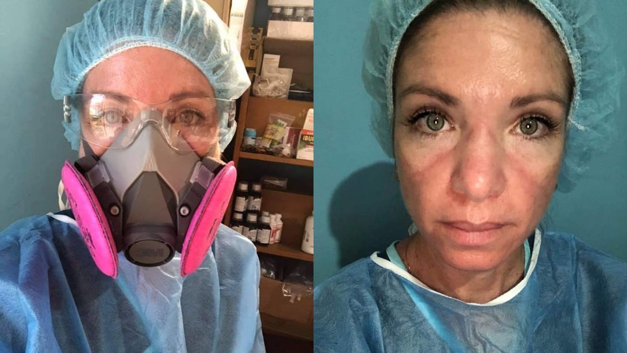 'Mire la foto, quédese en casa, cada vez es más difícil conseguir oxígeno': doctora conmueve con mensaje a hondureños