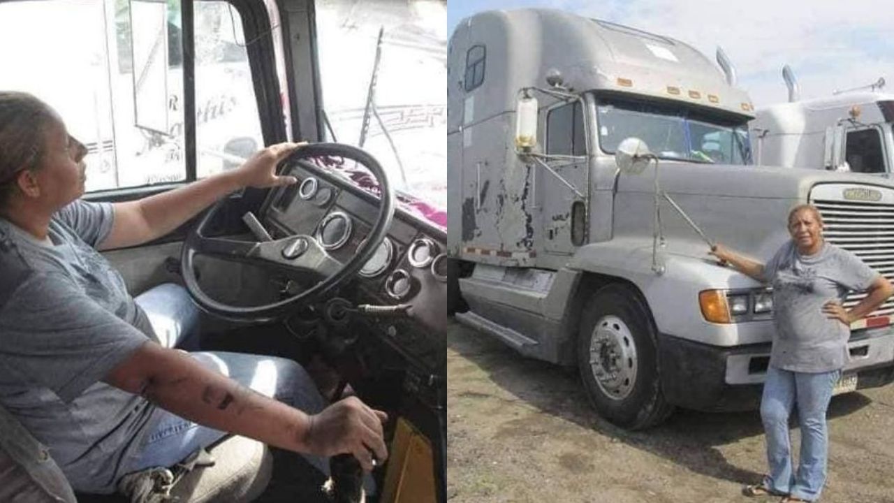 Hondureña se volvió viral en redes al conducir una rastra por toda Centroamérica, tras perder a su esposo por la delincuencia