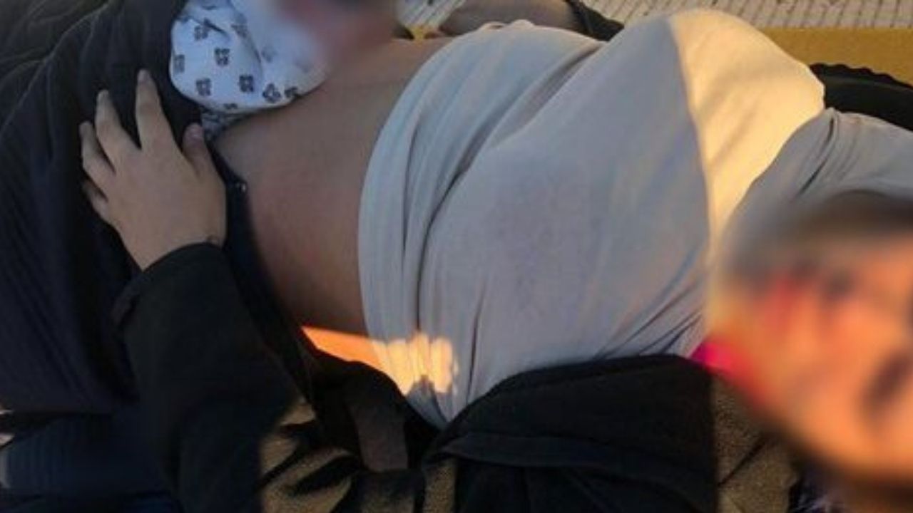 Migrante hondureña dio a luz en la línea fronteriza entre México y Estados Unidos
