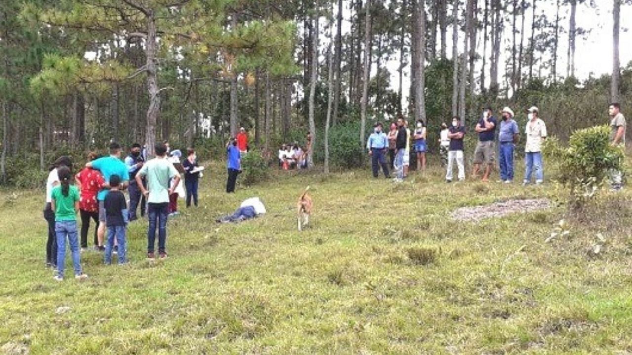 Salió a celebrar fin de año y lo hallaron muerto en el bosque de Calanterique en Siguatepeque