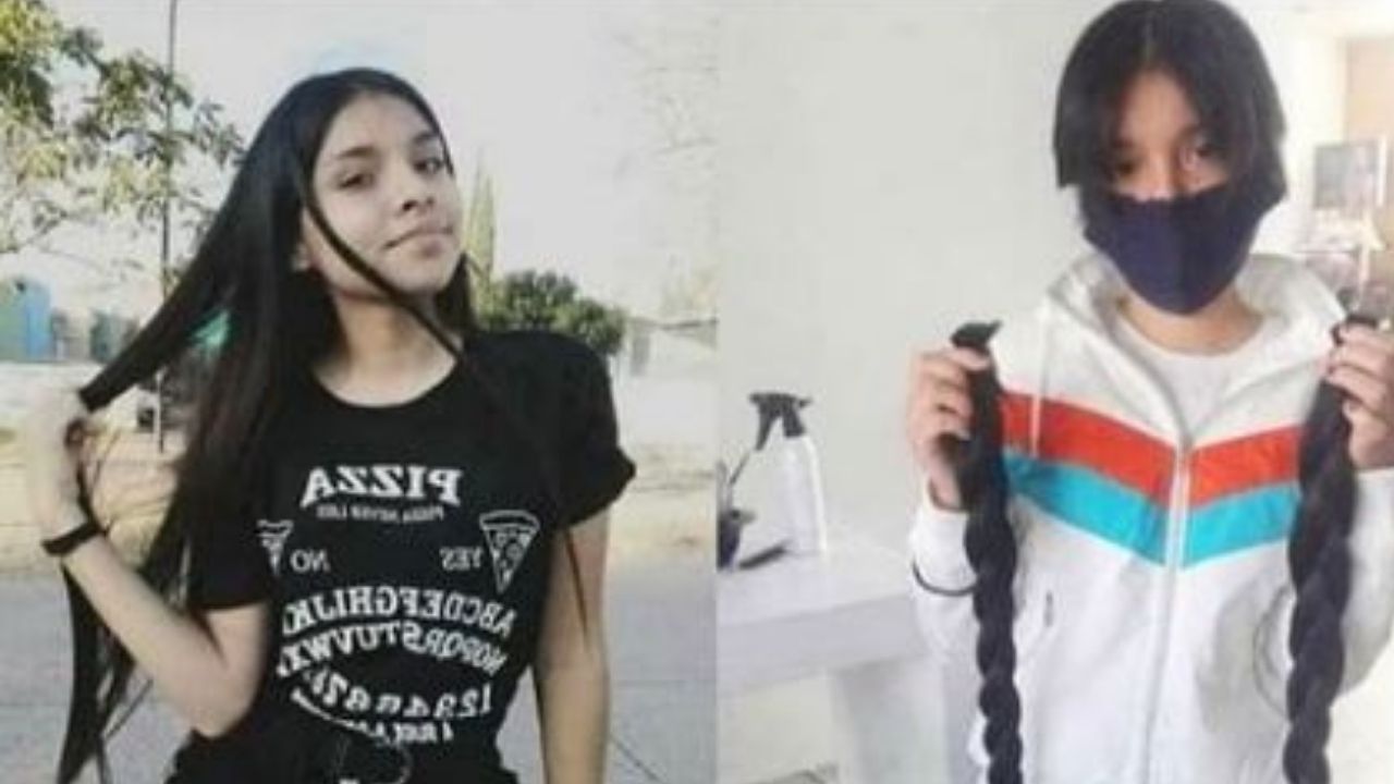 Joven cortó y vendió su largo cabello para comprar tanque de oxígeno a su abuelo grave por covid