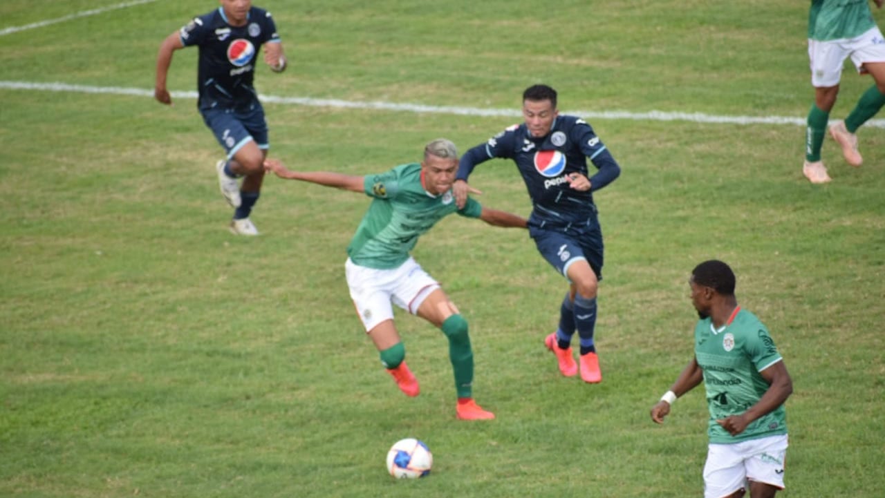 Motagua vence 2 a 1 al Marathón y espera por el ganador entre Olimpia y Vida para disputar la final del fútbol hondureño