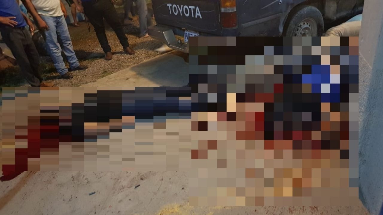 Hombres fuertemente armados ultimaron a cuatro personas en la zona norte de Honduras