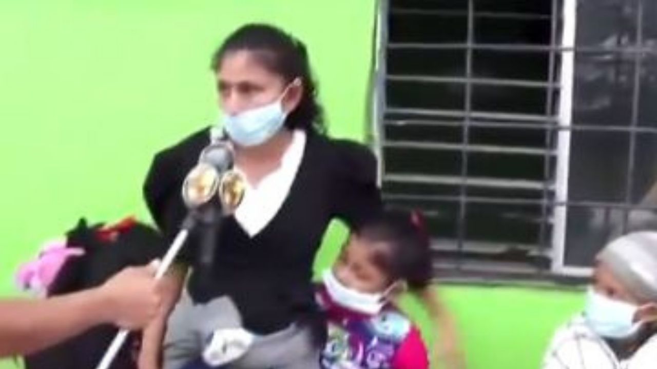 'Quedé en la calle': desgarrador testimonio de hondureña que viaja en caravana migrante