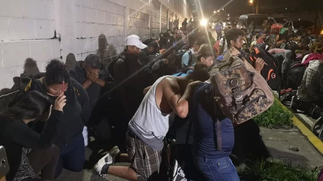 'La participación del crimen organizado en las caravanas es indiscutible': Policía de Fronteras