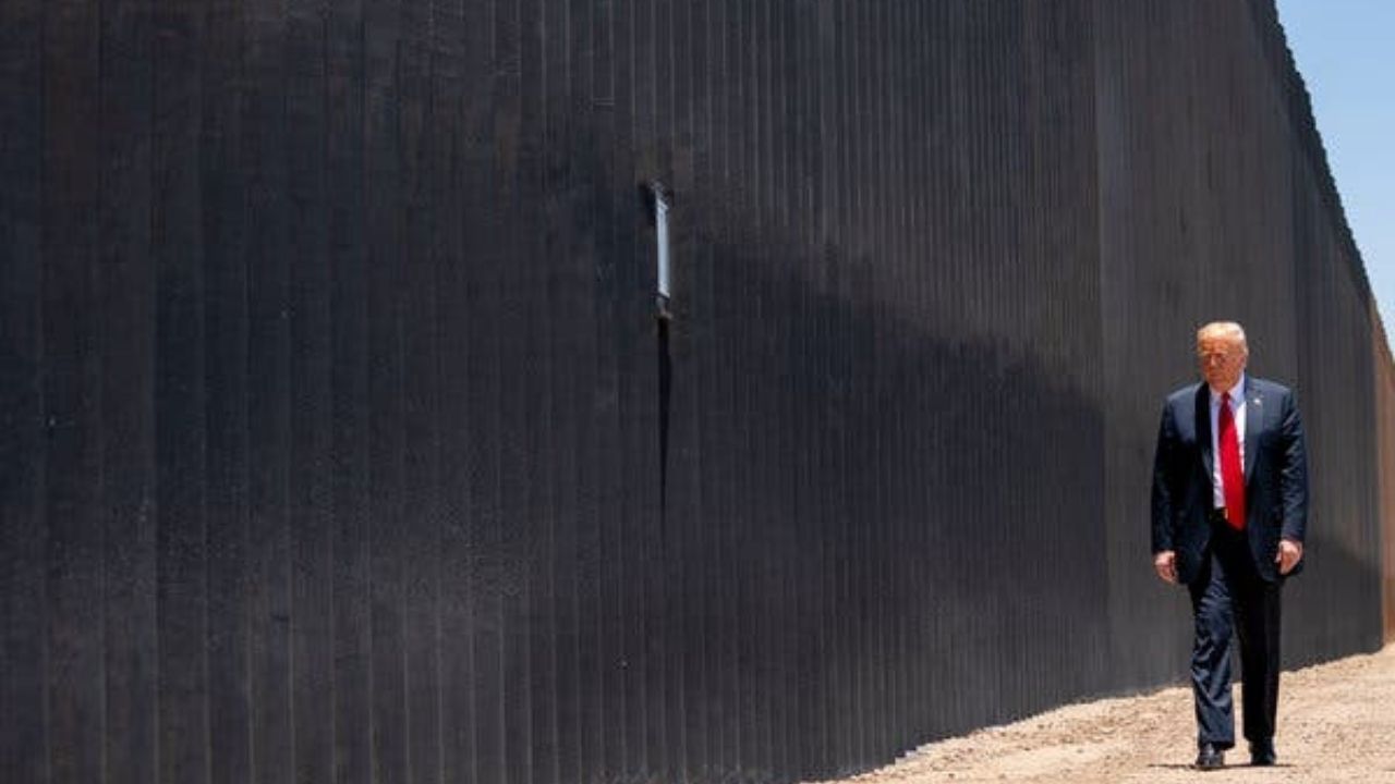 Trump viajará el martes 12 de enero a Texas para visitar la construcción del muro con México