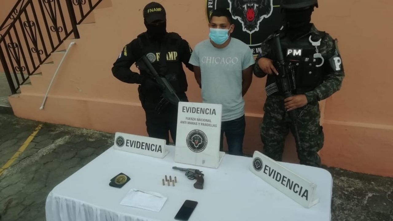 Cae supuesto pandillero de la 18, acusado de matar a un activista del Partido Nacional en Tegucigalpa