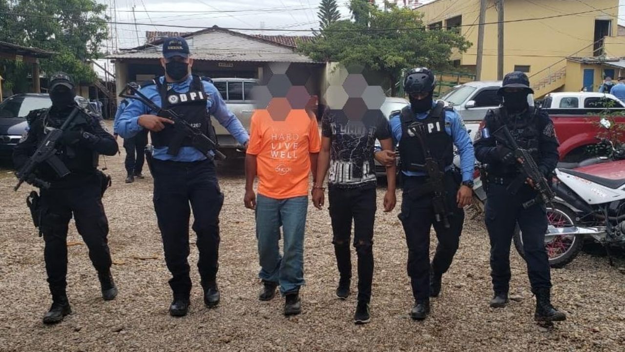 Capturan a padre e hijo en Olancho acusados de matar a un hombre en estado de ebriedad