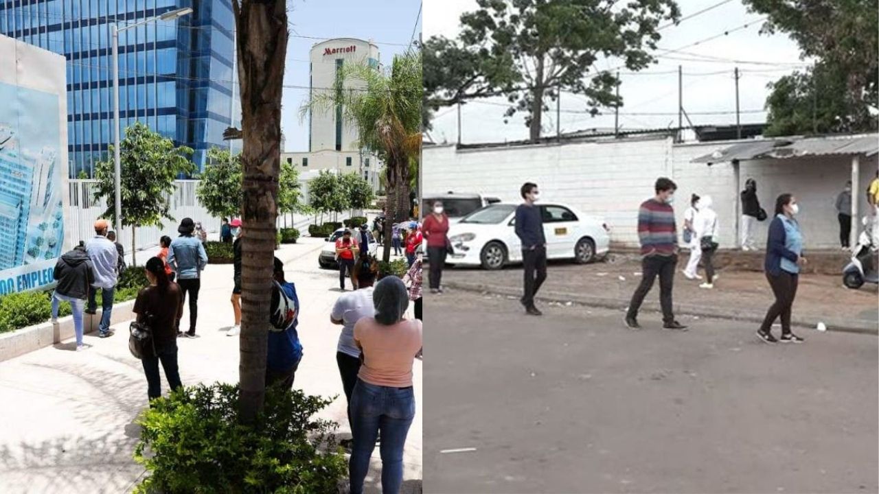 Piden el cierre de los triajes del Centro Cívico Gubernamental y del Infop en Tegucigalpa