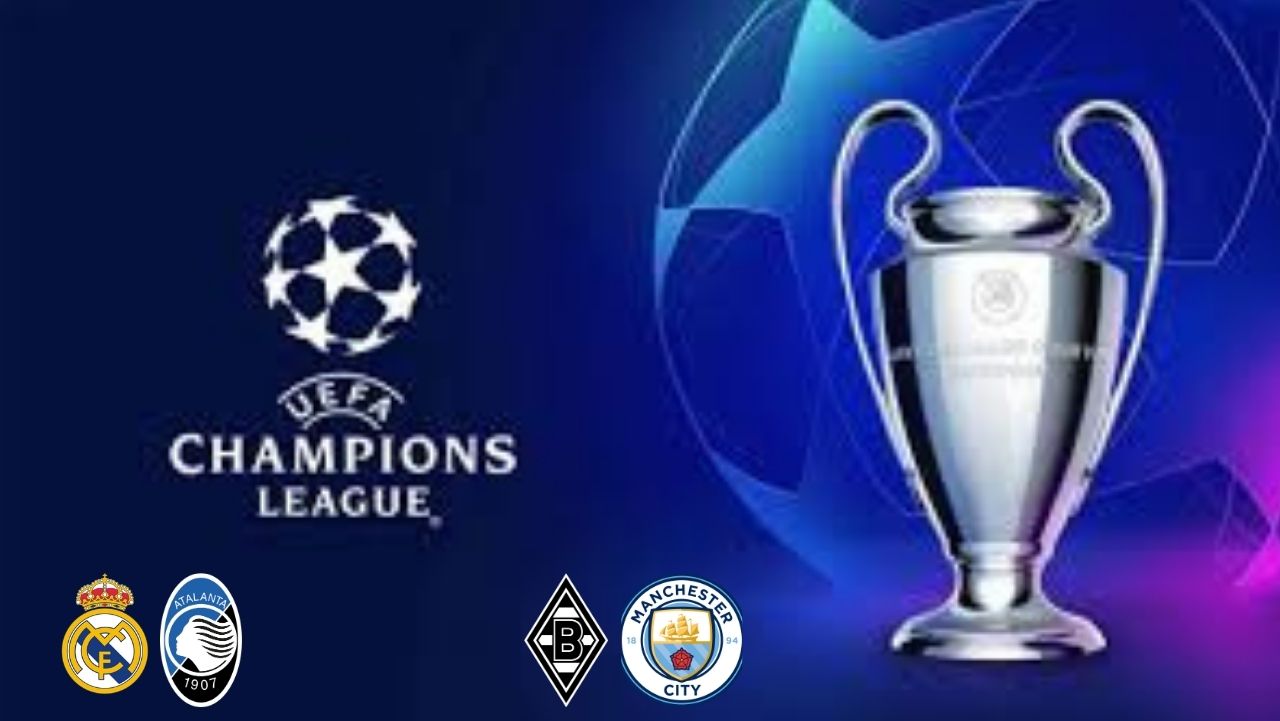 Octavos de final Champions League: Real Madrid vs. Atalanta, Manchester City vs. Borussia Monchengladbach