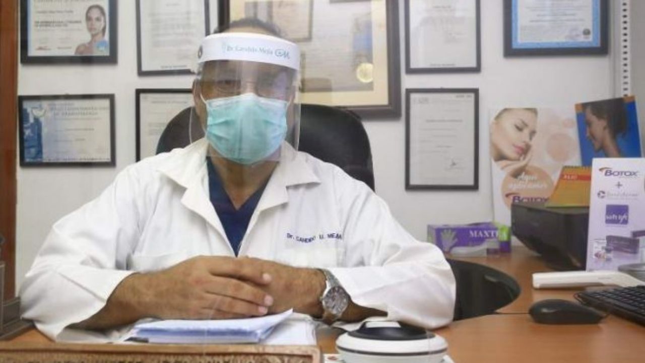 Las últimas palabras del médico hondureño Cándido Mejía antes de ser intubado por covid