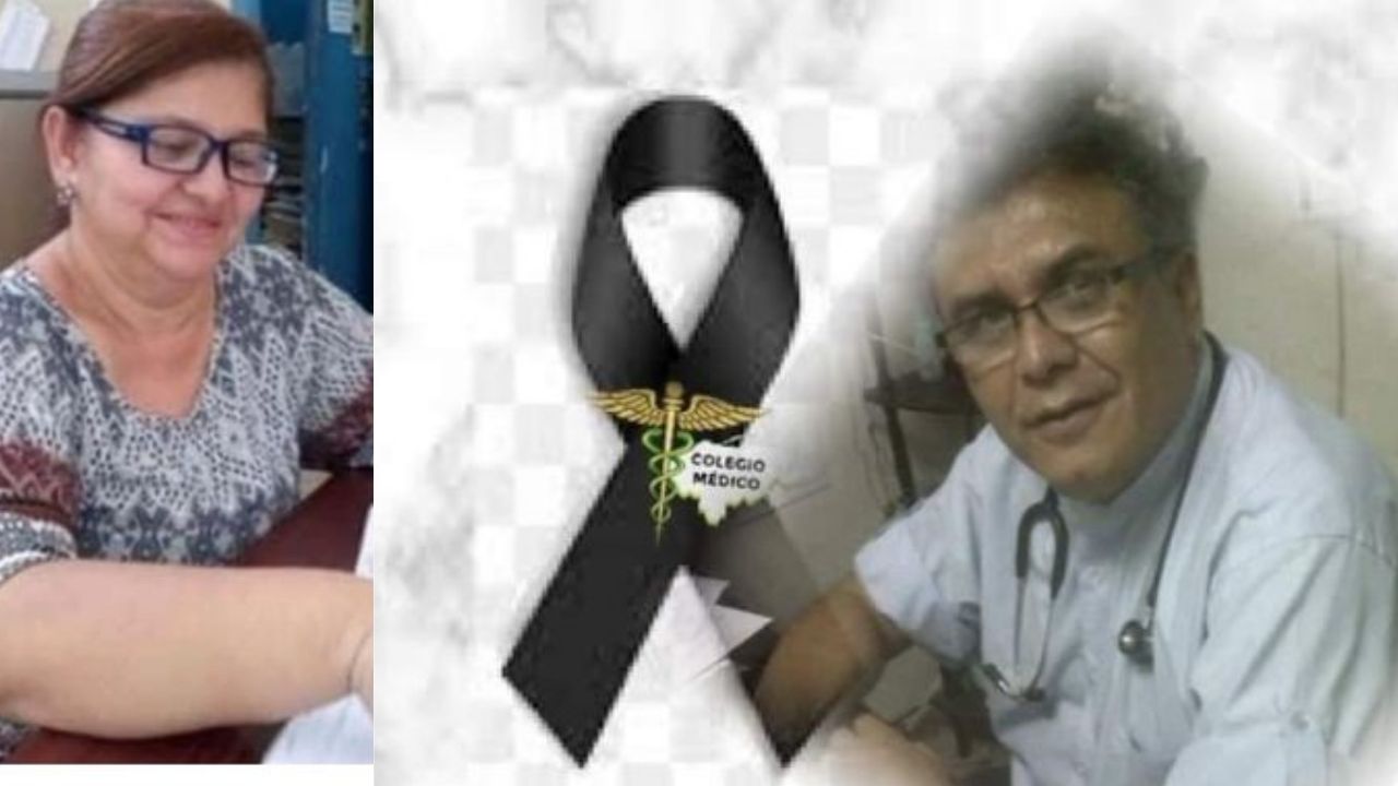 Doctor y enfermera hondureña murieron por covid el domingo 21 de febrero