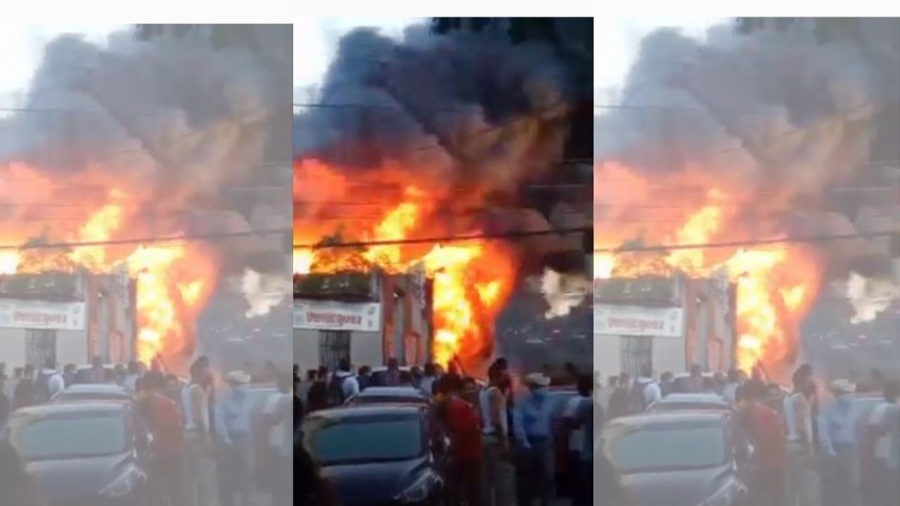 Videos: Así fue el voraz incendio que consumió un yonker en Comayagüela