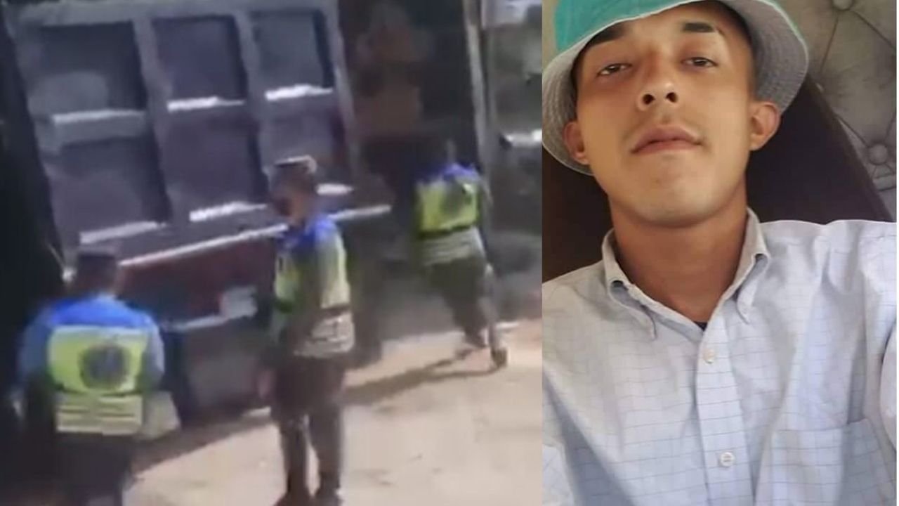 Cámara captó muerte de joven atacado a balazos por supuestamente llevarse un cono