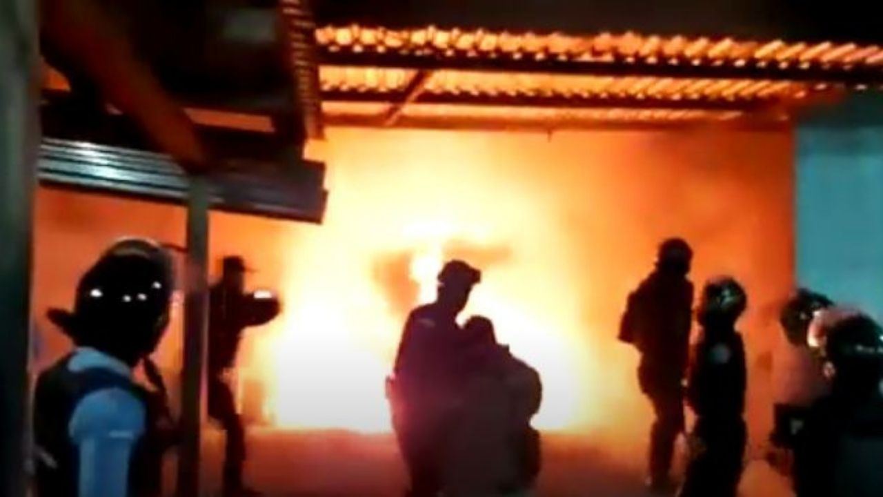 Caso Keyla Martínez: Enardecidos hondureños intentaron incendiar posta policial donde mataron a la enfermera