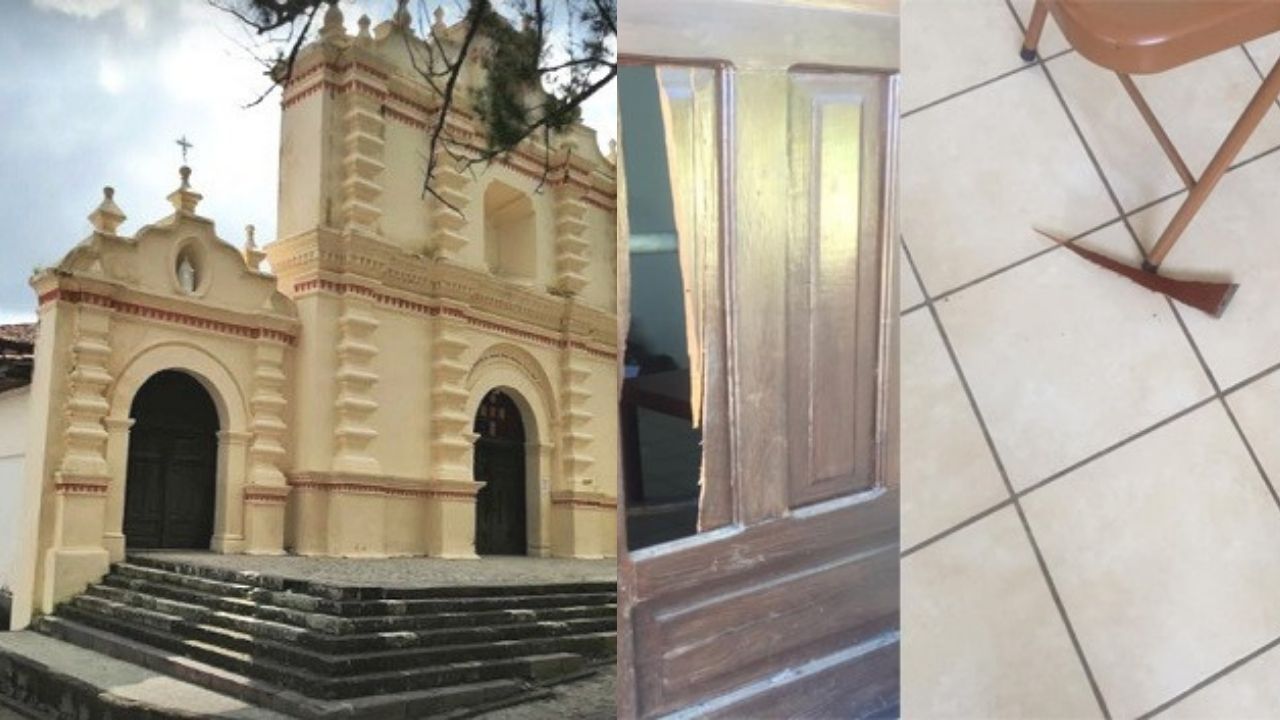 'Ni las iglesias se salvan de la ola delincuencial, asaltan parroquia Nuestra Señora del Rosario