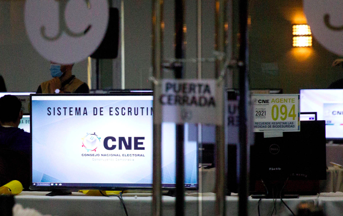 CNE concluyó el escaneo del 100% de actas; el 17,8% presentan inconsistencias