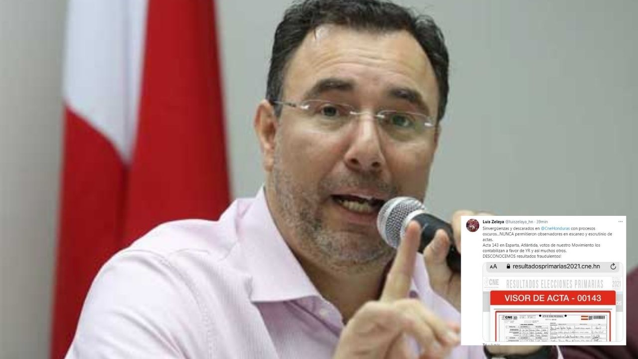 Luis Zelaya arremete contra el CNE: 'sinvergüenzas y descarados'