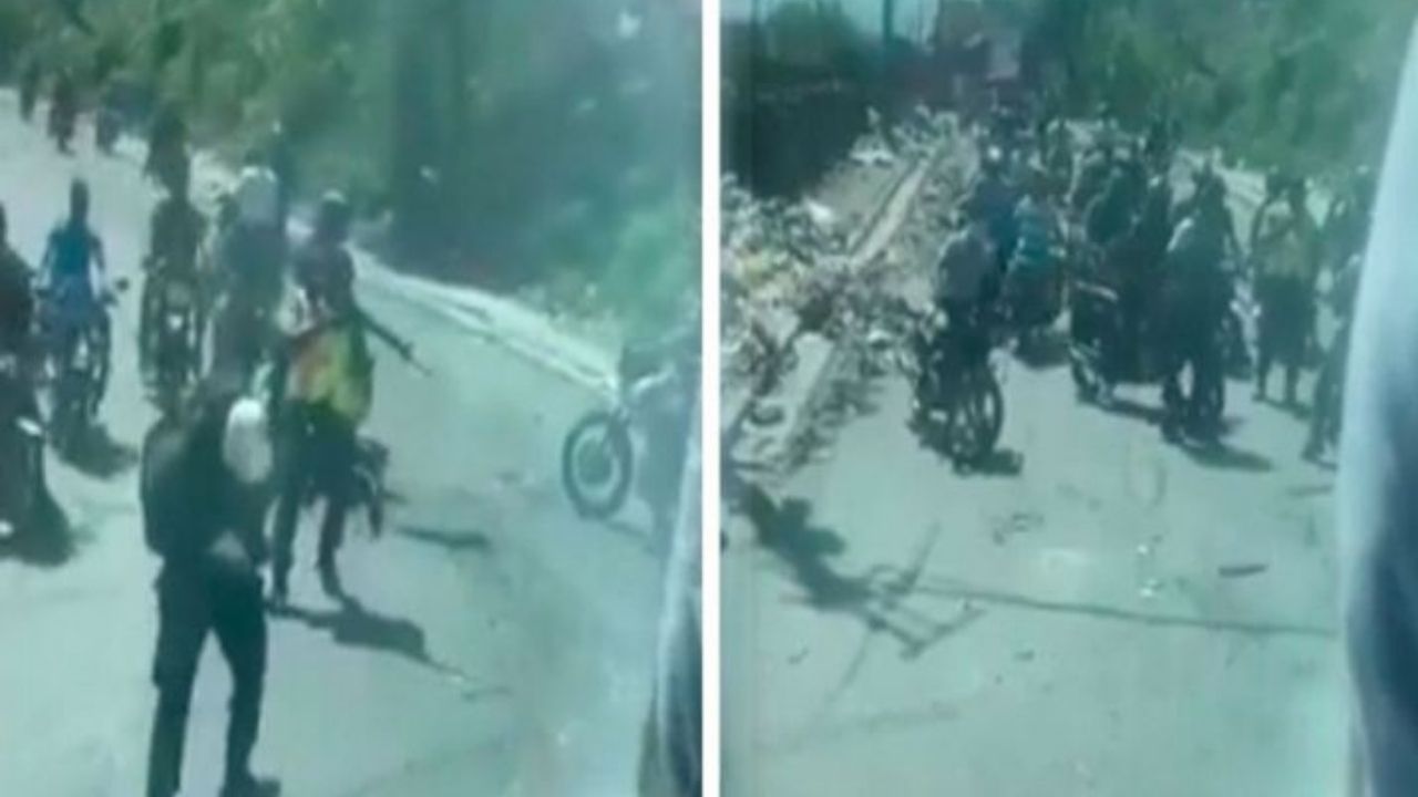 Video: con fusiles en mano, banda armada intercepta a selección de Belice en Haití
