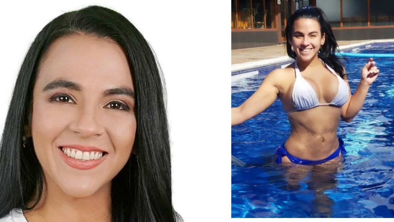 Precandidata hondureña a diputada muestra su escultural figura a través de atrevido traje de baño