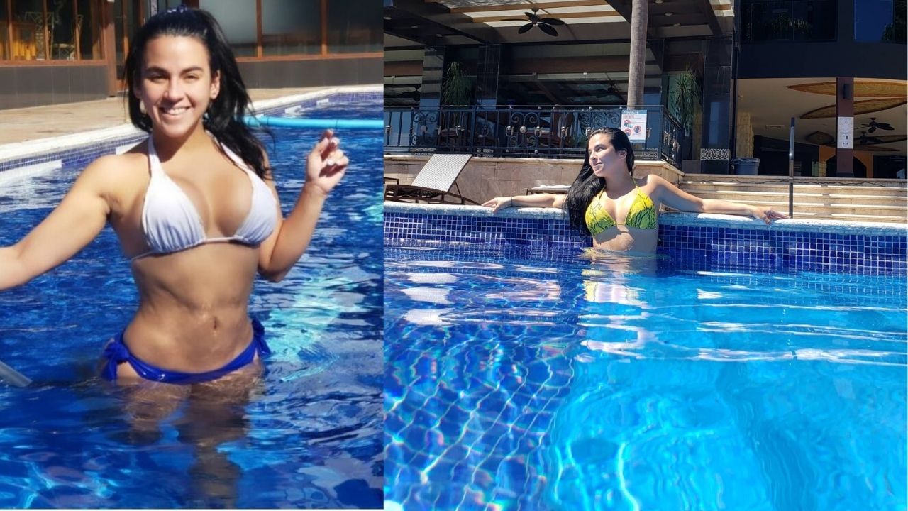 Aspirante a diputada que lució su escultural figura en bikini está entre la más votadas, según  CNE