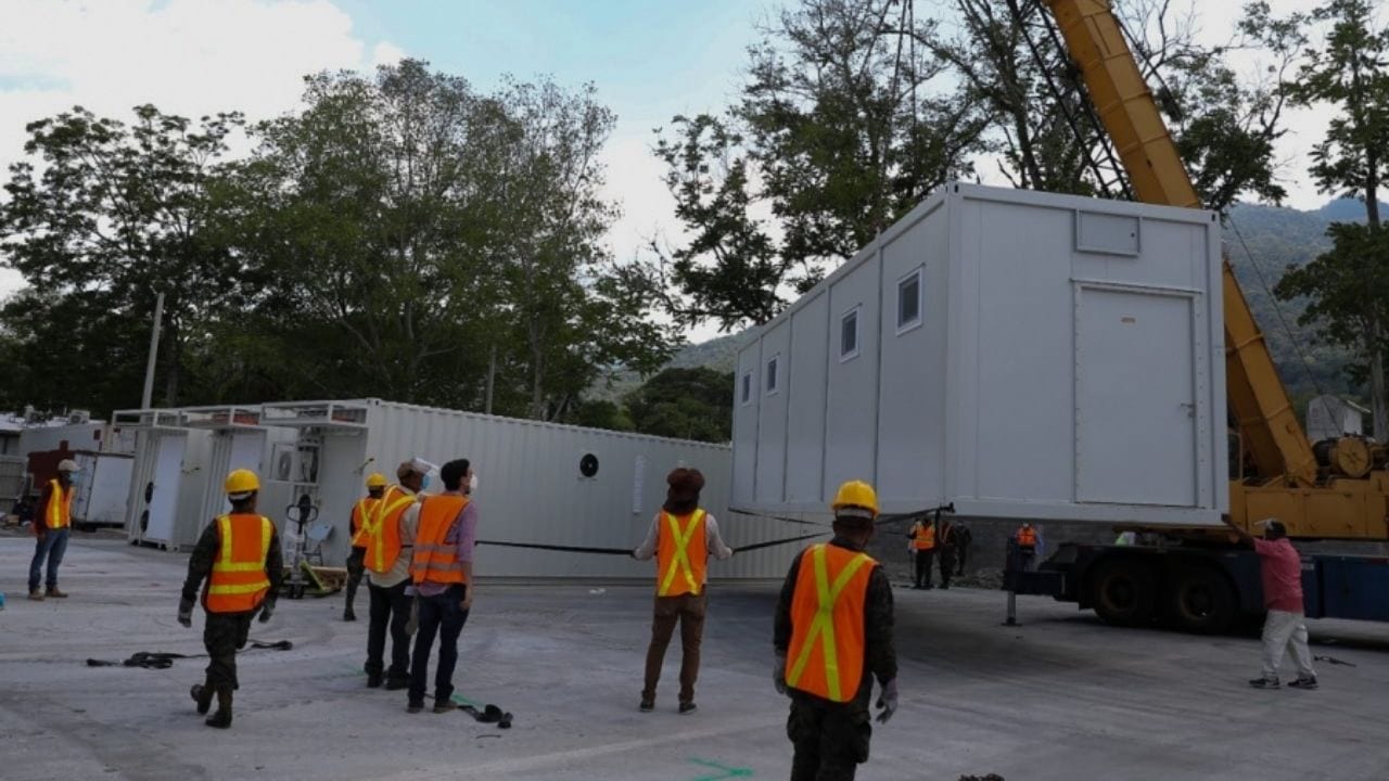 Hospital móvil de Santa Rosa de Copán comenzaría a operar la próxima semana