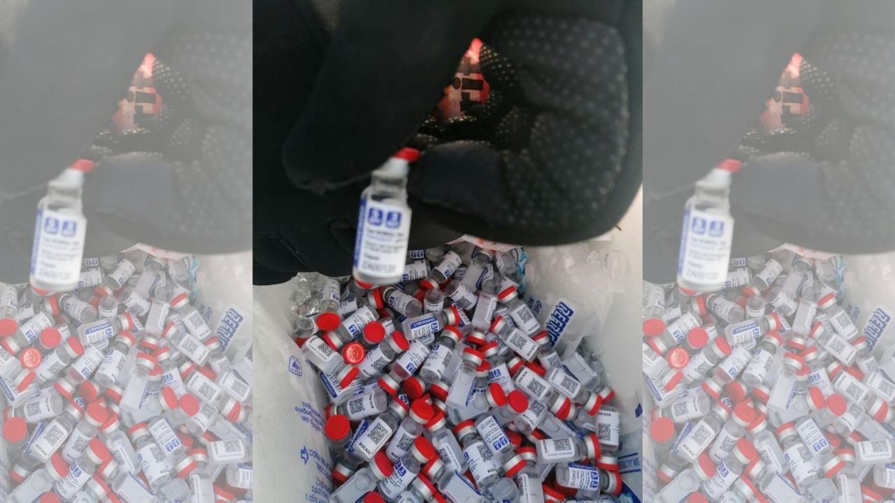 Decomisan en México más de 1,500 frascos de vacuna Sputnik V que venían de contrabando a Honduras, escondidos en refrescos y gasolinas
