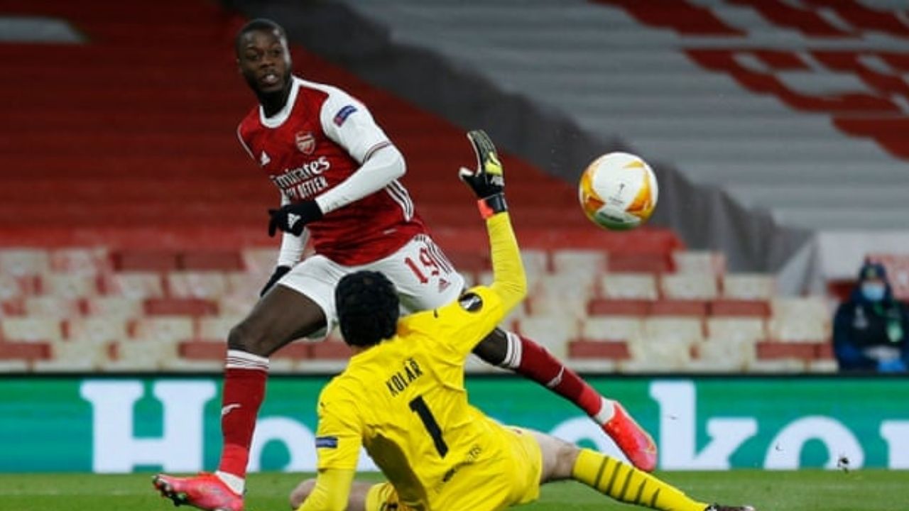 Arsenal y Slavia de Praga empatan 1-1 por la Europa League