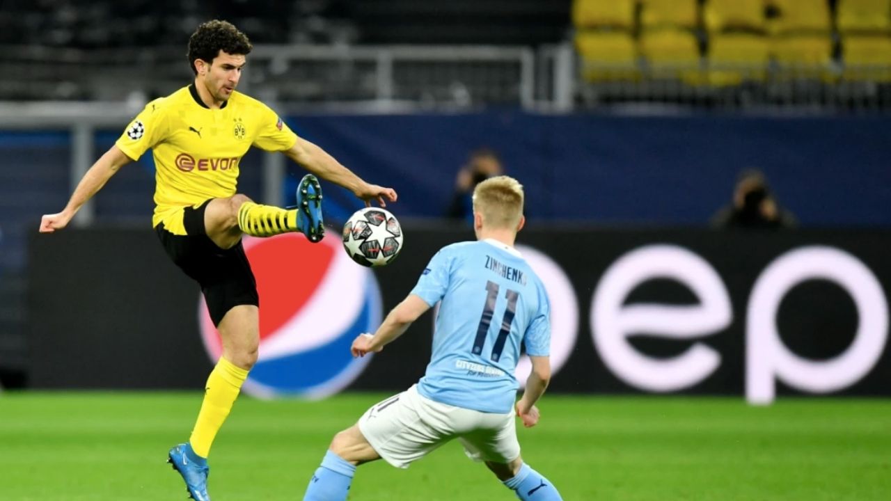 Manchester City gana en Dortmund y clasifica a semifinales de la Liga de Campeones