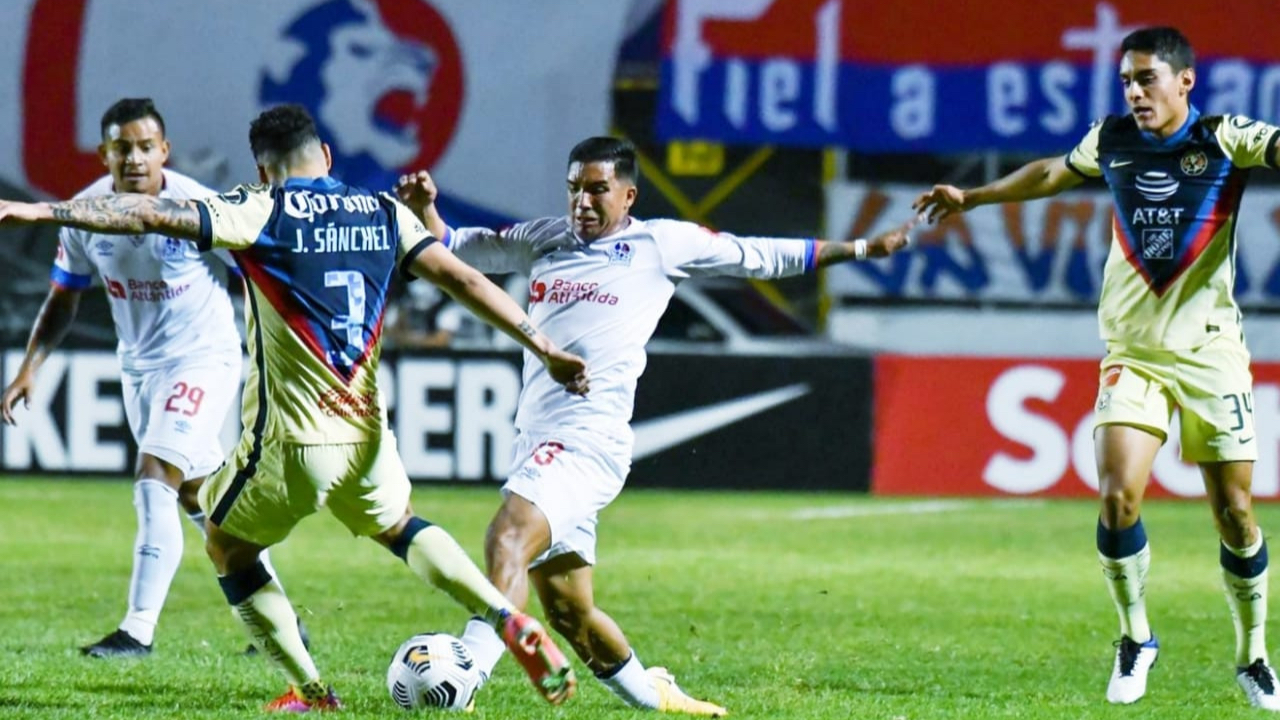 Olimpia perdió ante América por la ida de los octavos de final de la SCCL21