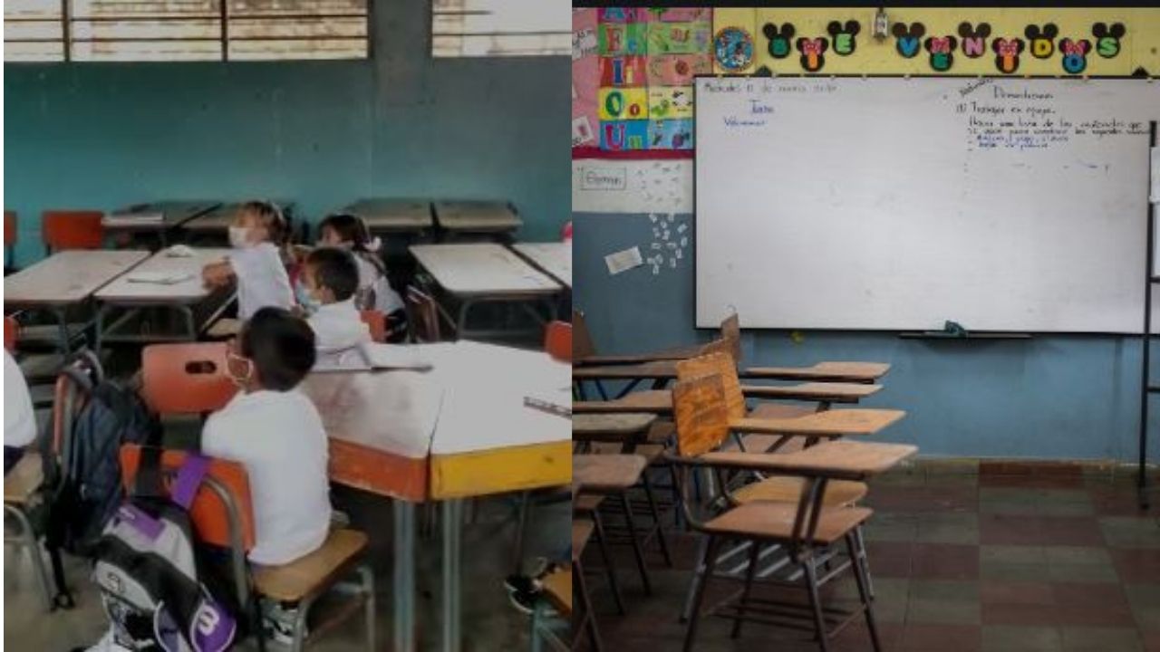 Vídeo muestra cómo es el regreso de los niños a las aulas de clases en municipios de Honduras