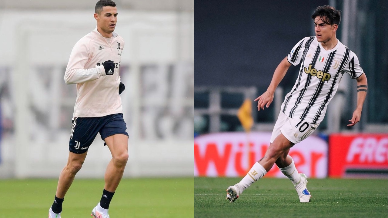 Paulo Dybala explicó todo sobre su beso con Cristiano Ronaldo en un festejo
