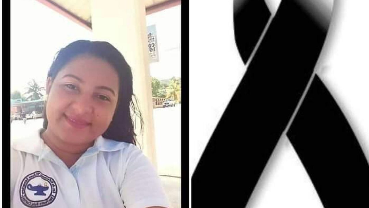 Enfermera hondureña de 23 años falleció por covid; deja un hijo de cuatro años