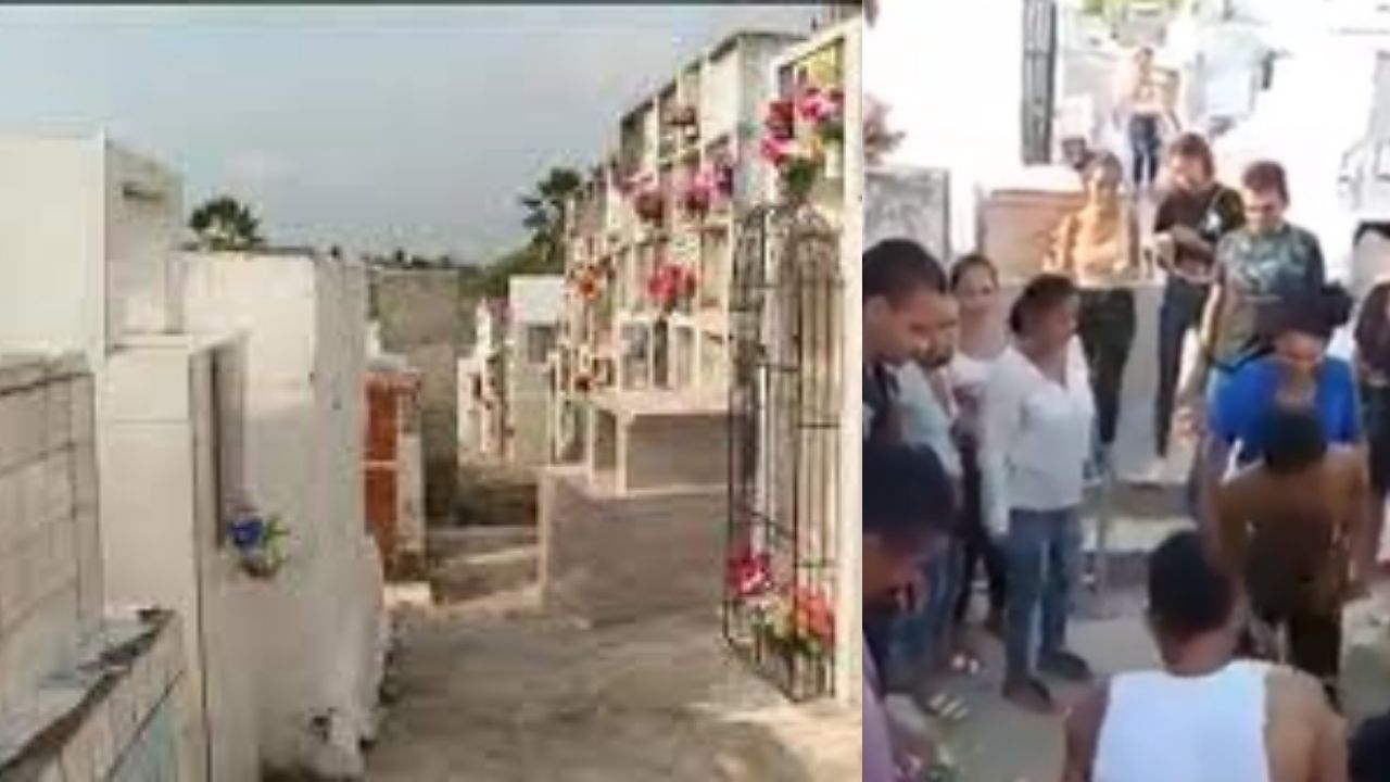Jóvenes armaron fiesta en cementerio luego de enterrar a un amigo y hasta se desnudaron, todo quedó grabado