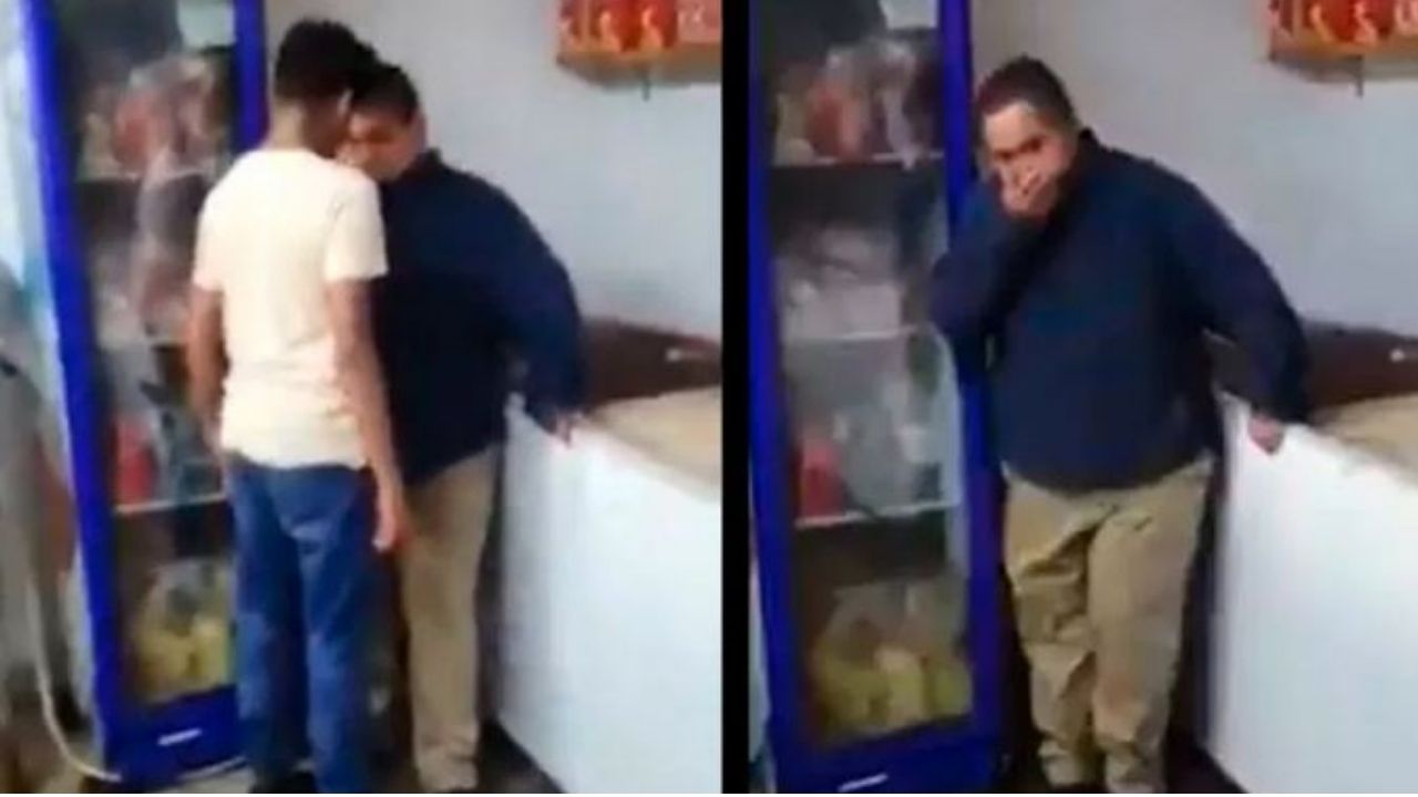 Indignación causa video de golpiza a joven con síndrome de Down en venta de alimentos