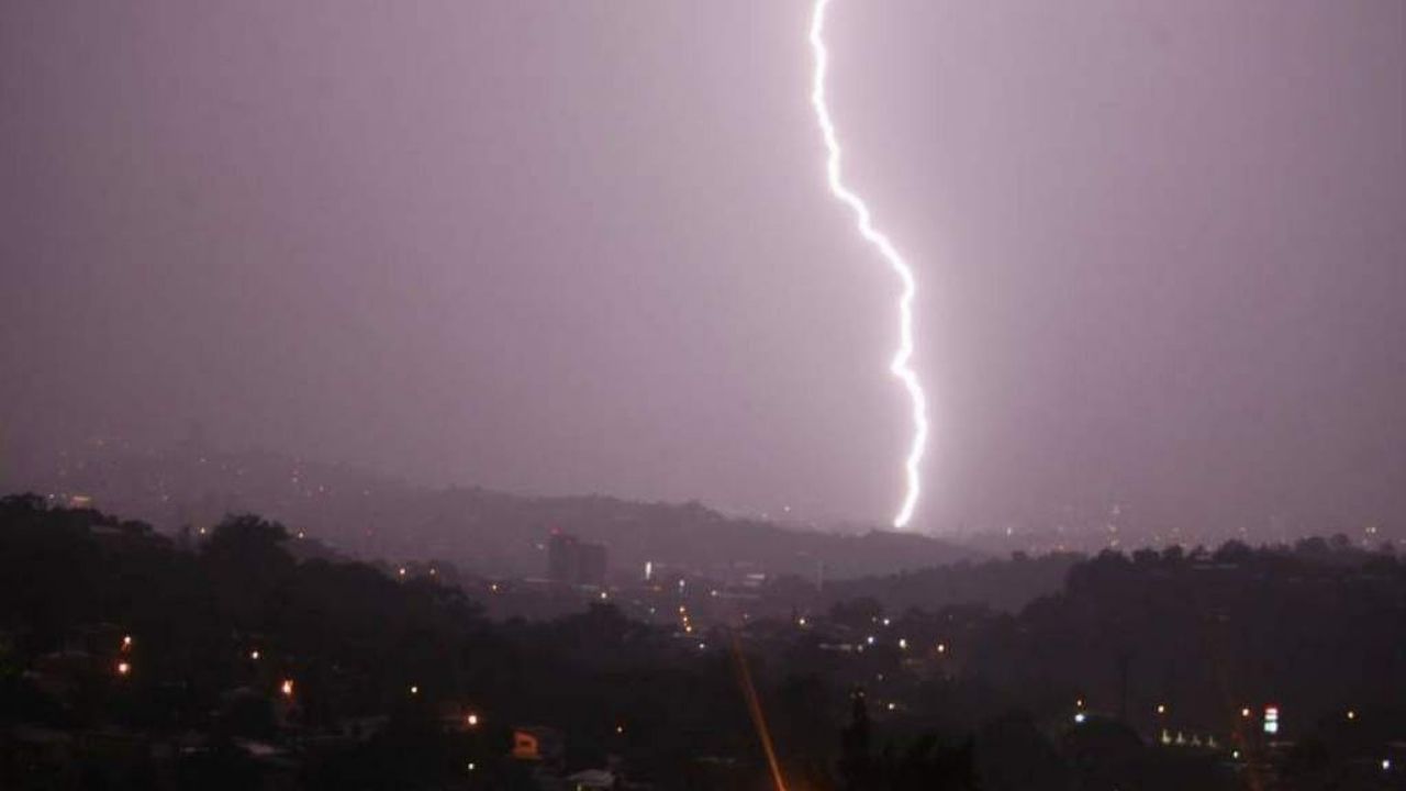 Lluvias con actividad eléctrica se registrarán el sábado en estas zonas de Honduras