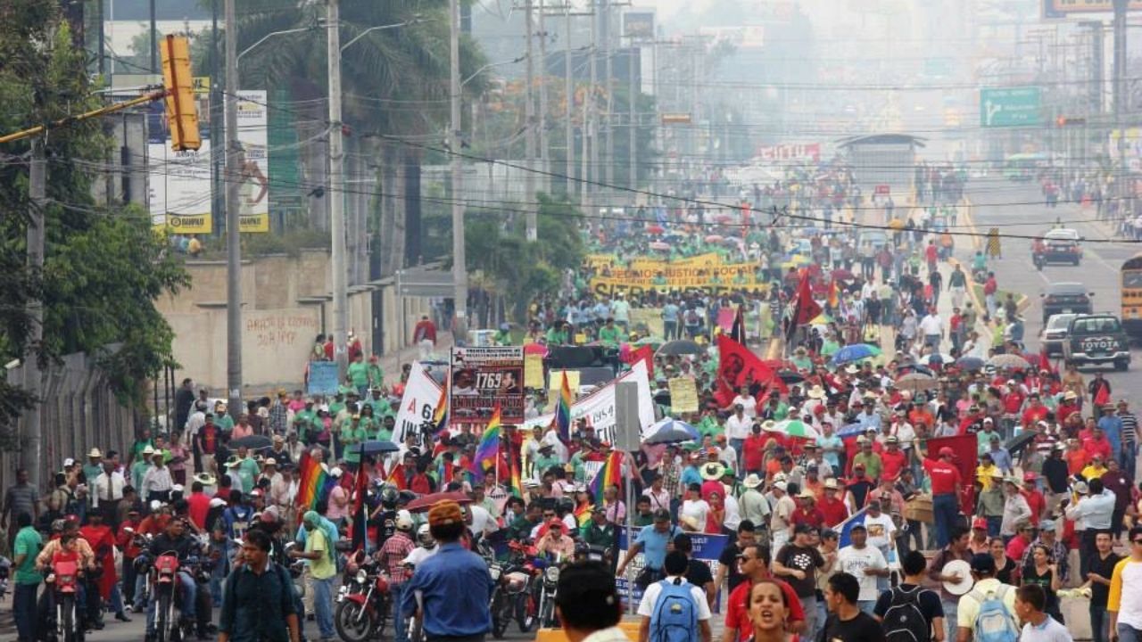 Pese al repunte de casos covid, dirigencia obrera anuncia marchas presenciales el 1 de Mayo en Honduras