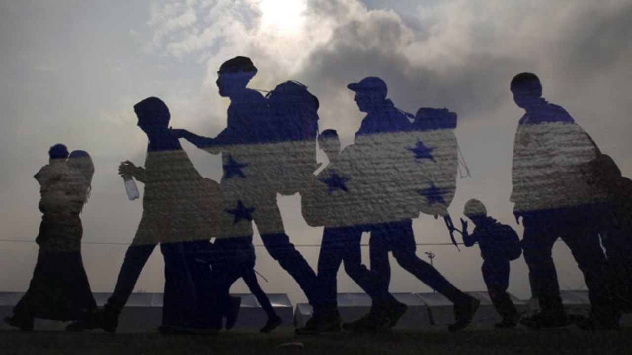 Muro de 20 mil hombres impedirá paso de 300 hondureños que emigran ilegalmente cada día